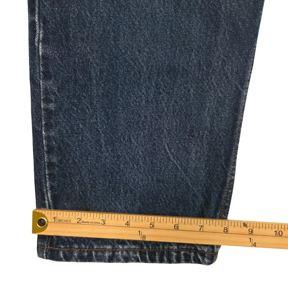Vtg‎ Y2K Levi's 505 Sraight Leg Regular Jeans Mens 34x32 Fits 32×32 Distressed